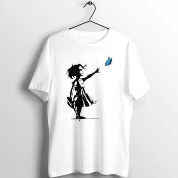 Мужская футболка Unix, женская футболка с принтом Bioshock Little Sister и Butterfly Art