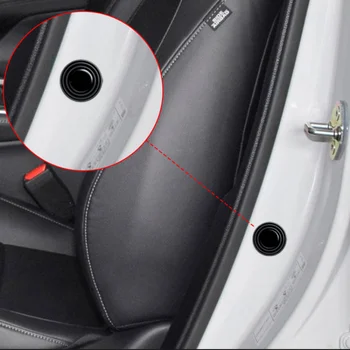 4 шт./лот Шумоизоляционная прокладка багажника автомобиля Универсальная амортизирующая прокладка двери автомобиля для VW Противоударные Утолщающие наклейки на подушки