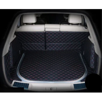 Хорошие коврики! Специальные коврики для багажника Cadillac SRX 2015-2010, водонепроницаемые коврики для багажника заднего грузового лайнера для SRX 2013, бесплатная доставка