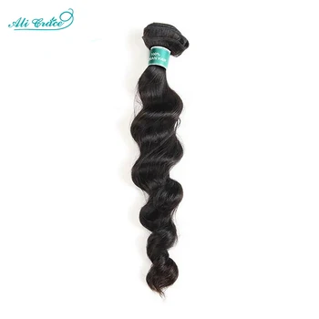 ALI GRACE Hair Бразильские Пучки Свободной Волны 1 3 4 шт Пучки человеческих Волос 100% Remy Наращивание Человеческих Волос Плетение Пучков волос