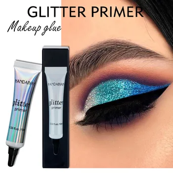 HANDAIYAN Glitter Primer, грунтовка с блестками, Крем для макияжа глаз, Водостойкий Клей для теней с блестками, Корейская косметика