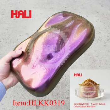 10 г Пигмента-хамелеона Hali Chameleon Powder Shine Великолепная Хромированная пудра для ногтей Зеркальная пудра Для украшения ногтей HLKK0319