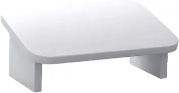 Переносная деревянная подставка для ног для компьютерных игр или рабочих столов для дома и офиса, белый