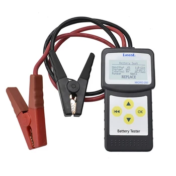 Автомобильный тестер аккумулятора MICRO-200 на 12 напряжений, Нагрузочный тестер, многоязычный USB-тестер автоматического аккумулятора, инструмент диагностики автомобиля
