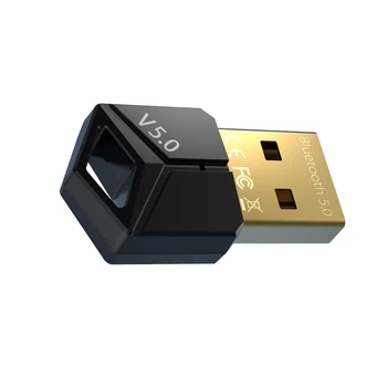 V5.0 Беспроводной USB Bluetooth-совместимый адаптер 5.0 BT5.0 адаптер музыкального приемника Dongle для настольных ПК Ноутбук Win 7/8/10