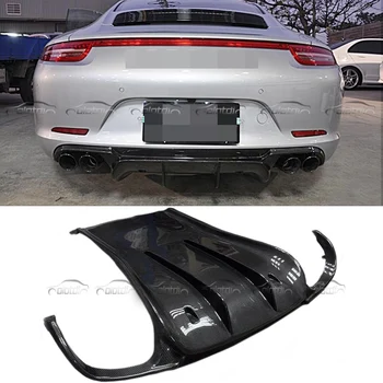 Диффузор заднего бампера из углеродного волокна для Porsche 911 Carrera 991 GT3 2012-2015