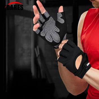 Перчатки для спортзала, перчатки для фитнеса, 3 мм Гелевая прокладка, женские мужские спортивные перчатки для бодибилдинга, Нескользящие перчатки для поднятия тяжестей, для подтягиваний, гребли.