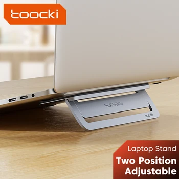 Алюминиевая подставка для ноутбука Tooki для Macbook Air Pro Notobook Складной держатель для планшета для ноутбука 13-15,6 дюймов