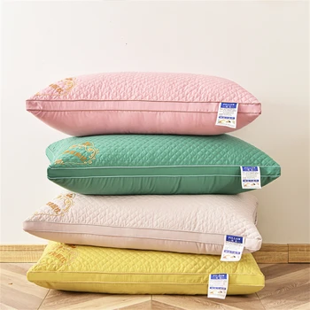 Подушка из 100% хлопка, вязаные подушки из полыни для спальни, помогающие уснуть, основа подушки для шеи, домашний декор, постельное белье для взрослых, подушка для шейки матки