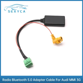 MMI 3G Bluetooth 5.0 AUX AMI Мультимедийный адаптер Bluetooth Аудиокабель для автомобильных аксессуаров AUDI A4 A5 A6 Q5 Q7 S5