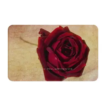 Papa Meilland......Красная Роза .. 3 размера домашнего ковра Ковер для комнаты Papa Meilland Цветок Красной розы Цветочные текстуры Гибридный чай