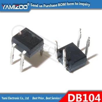 10шт DB104 DB104S B104 мостовой выпрямитель 400V 1A DIP4 Новая и оригинальная микросхема