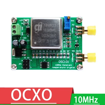Регулируемая Опорная частота OCXO 10 МГц 2,5 М 1 М 100 К 10 К 1 К 10 Гц 2 Гц Модуль Термостатического Кварцевого генератора Интерфейс SMA