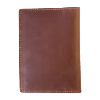 Базовая Мужская Обложка для паспорта из искусственной кожи, твердый футляр для кредитных ID-карт, Деловой кошелек для путешествий для мужчин