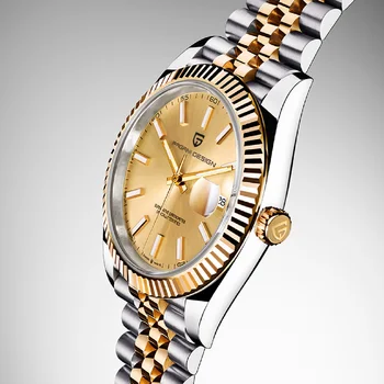 Мужские часы PAGANI DESIGN, лучший бренд, роскошные наручные часы, механические автоматические часы, мужские деловые простые часы из нержавеющей стали, мужские часы