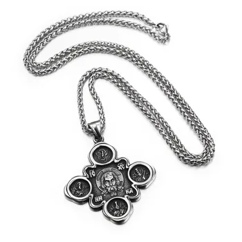 Кейша Лена, новое модное мужское ожерелье с подвеской, Классическое ожерелье-цепочка из нержавеющей стали для мужчин, подарок для вечеринки, ювелирные изделия