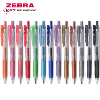 1 шт. японская гелевая ручка ZEBRA SARASA Press JJE15 металлическая 9-цветная серия 1,0 мм
