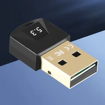 USB-адаптер 3 Мбит / с, подключи и играй для настольного ПК, беспроводная мышь, Bluetooth-совместимый беспроводной передатчик-приемник 5.3
