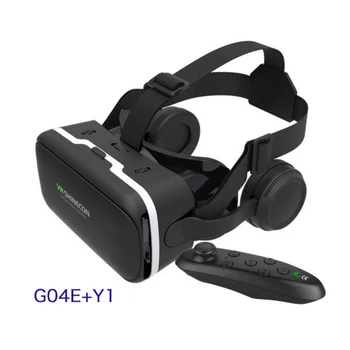 VR-гарнитура с управлением, совместимая с телефонами IOS / Android, 3D-VR-очками для фильмов, видеоиграми, Очками виртуальной реальности, Очками виртуальной реальности