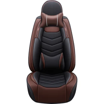 Car Seat Cover Full Set For VW T-ROC Golf 5 6 7 Passat B5 B7 B8 Tiguan Polo Auto Accessories Interiors чехлы на сиденья машины
