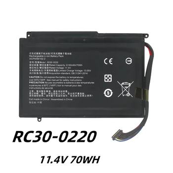 RC30-0220 Аккумулятор для ноутбука 11,4 V 70WH для Razer Blade Pro 17 GTX 1060 RTX 2060 RTX 2070 RTX 2080 RZ09-02202E75-R3U1 RZ09-0220