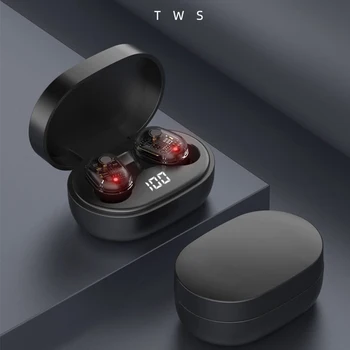 Беспроводная Bluetooth-гарнитура E7s Pro TWS спортивная водонепроницаемая стереогарнитура со светодиодным цифровым дисплеем