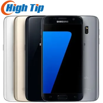 Оригинальный Samsung Galaxy S7 G930V G930A G930F 4G Мобильный Телефон 5.1 