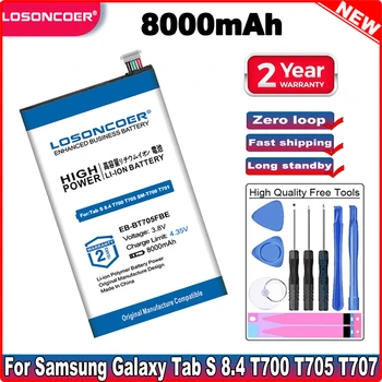 EB-BT705FBE EB-BT705FBC Аккумулятор для Samsung Galaxy Tab S 8.4 T700 T705 T707 SM-T700 T701 SM-T705 SM-T701 T705C SM-T707 SM-T707D