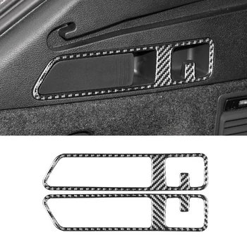 Задний крючок багажника, Накладка на панель, рамка, Наклейка, украшение из углеродного волокна для Q5 2018-2023, Аксессуары для интерьера