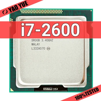Используемый процессор i7-2600 i7 2600 (кэш 8M, 3,40 ГГц) Процессор LGA 1155 100% исправен на рабочем столе ПК