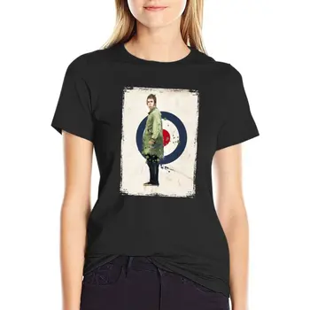 Футболка Oasis Liam Gallagher Football Casuals Awaydays, Футболка, Блузка с графикой, футболки для Женщин, упаковка