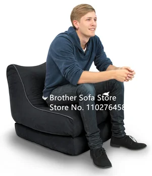2023 горячий стиль оксфорд полиэстер ленивый диван стекающийся одиночный внешний диван стул открытый портативный складной диванКресло-мешок