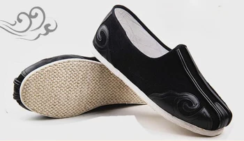 хлопчатобумажная обувь ручной работы тайцзи кроссовки шаолиньских монахов обувь для боевых искусств дзен кунг-фу даосизм обувь для даосского кунг-фу