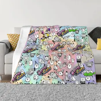 Одеяла Коралловый флис Плюшевое украшение Постельное белье для спальни Покрывало для дивана