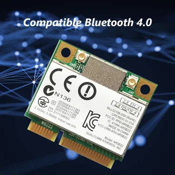 Беспроводной адаптер Mini PCI-E 2,4 G / 5G 300M Сетевая карта Bluetooth WiFi для ноутбука