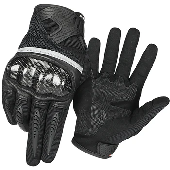 Мотоциклетные перчатки, мотоциклетные перчатки, летние мужские гоночные перчатки для вождения, нескользящие спортивные перчатки с сенсорным экраном для мужчин и женщин MCS-56