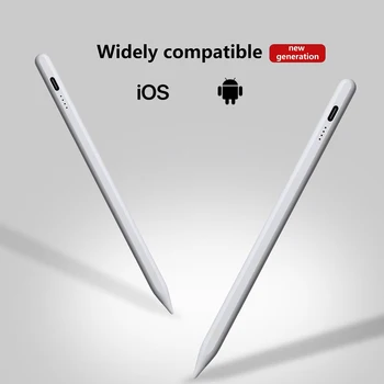 Для Apple Pencil, iPad Pro, сенсорная ручка, для iPad Air 5, iphone, Sony, LG, Xiaomi, планшетная ручка, стилус для мобильных телефонов, Android IOS