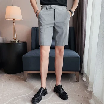 Высококачественные повседневные шорты мужские летние тонкие ПРЯМЫЕ спортивные брюки 2023 new ice breathable shorts