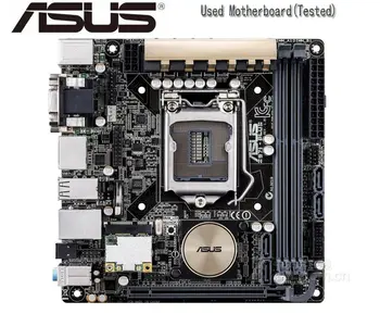 Asus Z97I-PLUS Б/У настольная материнская плата LGA 1150 DDR3 SATA3 USB3.0