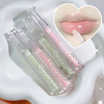 Прозрачный питательный крем для губ Crystal Jelly, увлажняющее масло для губ против потрескивания, Опресняющее линии губ, Отшелушивающий Корейский макияж