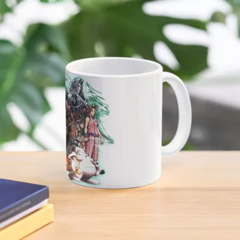 Final Fantasy VII - Кофейная кружка с коллажем, Чашка для чая, настраиваемая чашка
