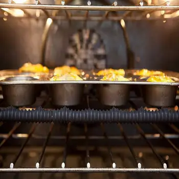 Силиконовый зажим для защиты полки духовки от ожогов с горячей теплоизоляцией