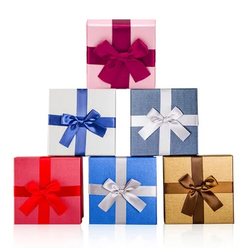 1 шт. Модная подарочная коробка квадратная коробка для подарков на день рождения, изящная труба, бумажная коробка, деловая упаковка, ужин, бант, исповедь, День отца