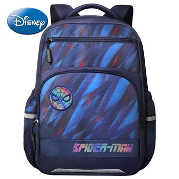 Disney Spiderman Большая Вместительная Повседневная Школьная Сумка Для Начальной Школы, Детский Легкий Классный Красивый Рюкзак для 1-3-го классов