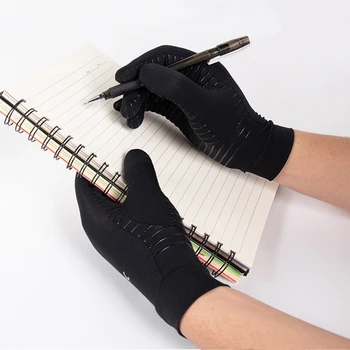 Компрессионные перчатки с сенсорными наконечниками для снятия боли в руках, спортивные гольфы на открытом воздухе, подходящие для мужчин и женщин