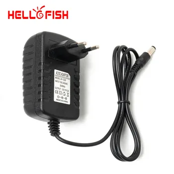 Hello Fish Адаптер питания 12V 5A 60 Вт для светодиодных лент 5050 Светодиодные модули Источник питания Трансформатор освещения Бесплатная доставка