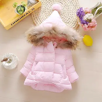 Верхняя одежда в японском стиле с хлопчатобумажной подкладкой для мальчиков и девочек, Плотная милая одежда для младенцев, короткое пальто для детей, теплое пальто с длинными рукавами, горячая распродажа