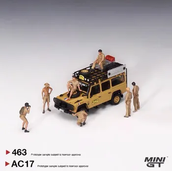 MINIGT 1/64 Land Rover Nissan gtr AUDI Коллекция детских игрушек для моделирования легкосплавных моделей автомобилей