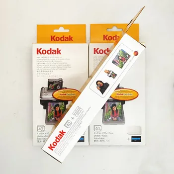 40-120 листов Оригинального фотопринтера Kodak/Kodak EasyShare, специальная фотобумага с 6-дюймовым цветным картриджем для тонкой печати, набор фотобумаги